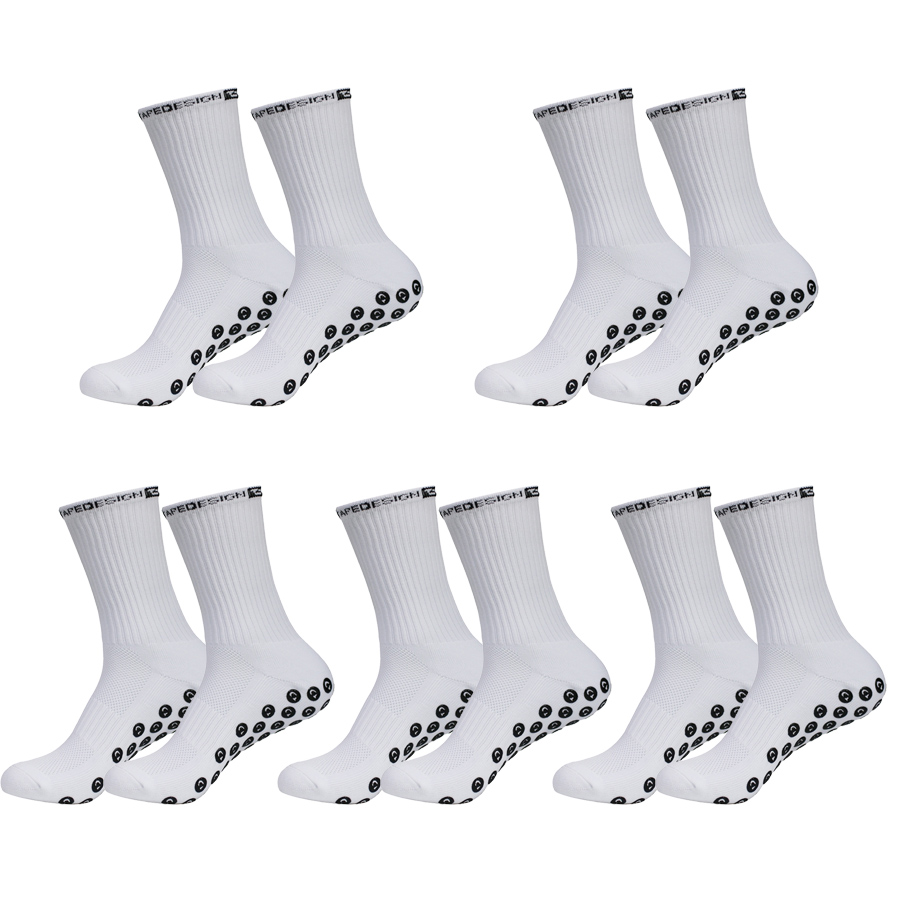 Sock Garter Men - 5 Pairs Anti-slip Football Socks Men