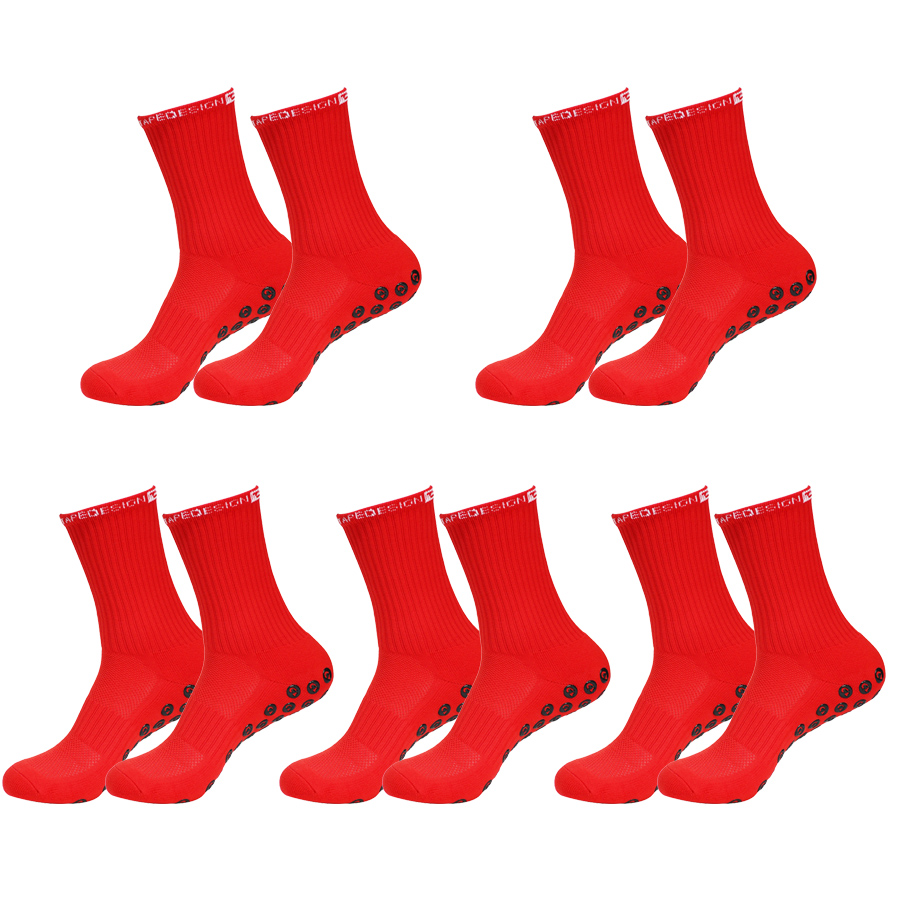 5 Pairs Anti-slip Football Soc - Sock Garter Men recension och pris