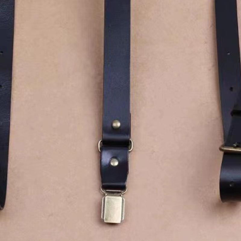 39BD Classical PU Leather Susp - Men'S Formal Wear With Suspenders recension och pris