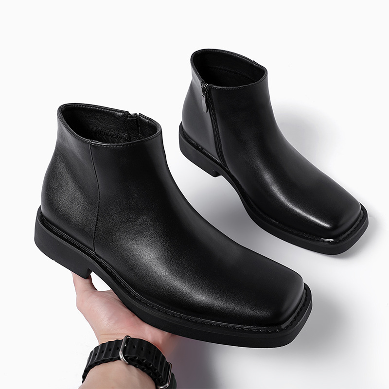 Luxury Fashion Black Men Casua - Men Formal Wear With Boots recension och pris
