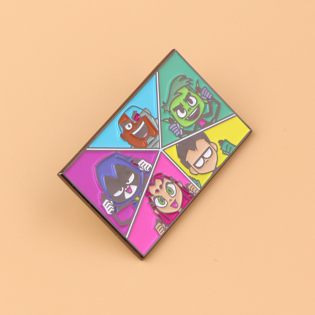 New Teen Heroes Team Enamel Pi - Tuxedo Lapel Pin recension och pris