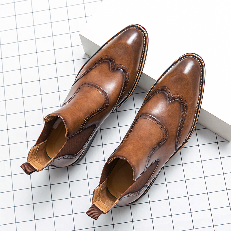 British style mens fashion che - Men Formal Wear With Boots recension och pris