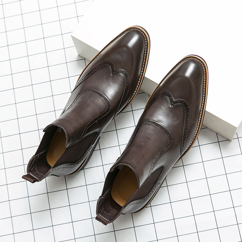 British style mens fashion che - Men Formal Wear With Boots recension och pris