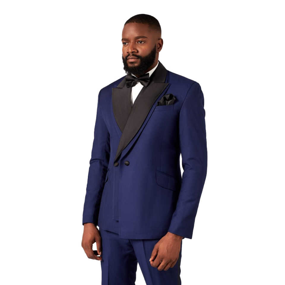 Formal Wedding Tuxedos Peaked  - Men Formal Wear Modern recension och pris