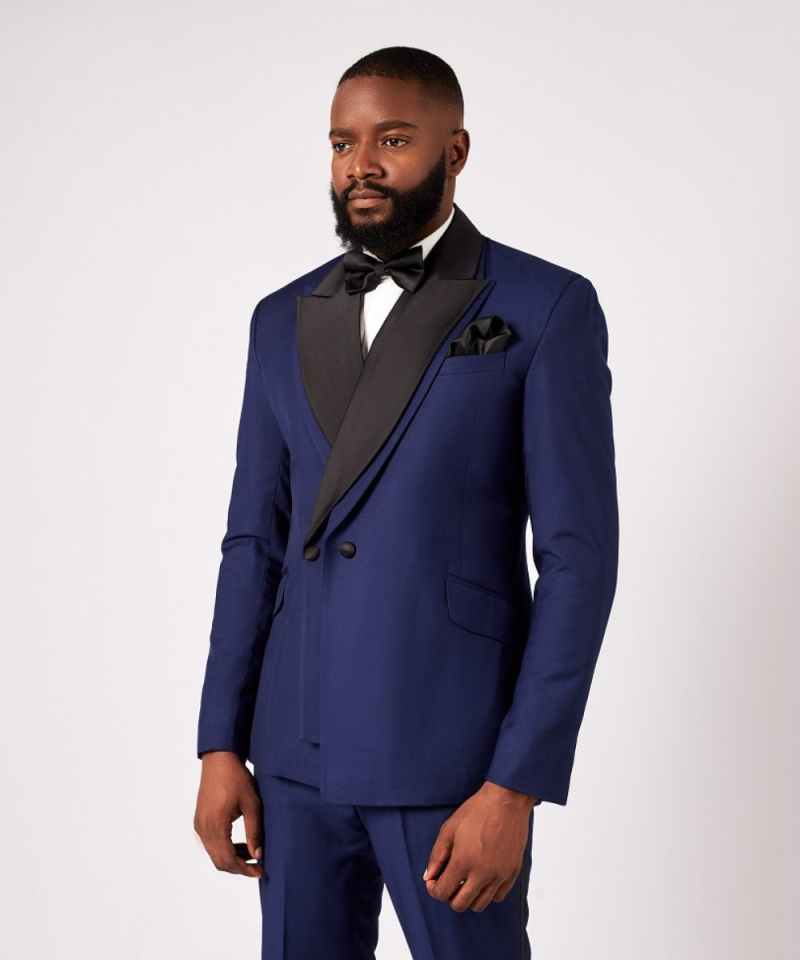 Formal Wedding Tuxedos Peaked  - Men Formal Wear Modern recension och pris
