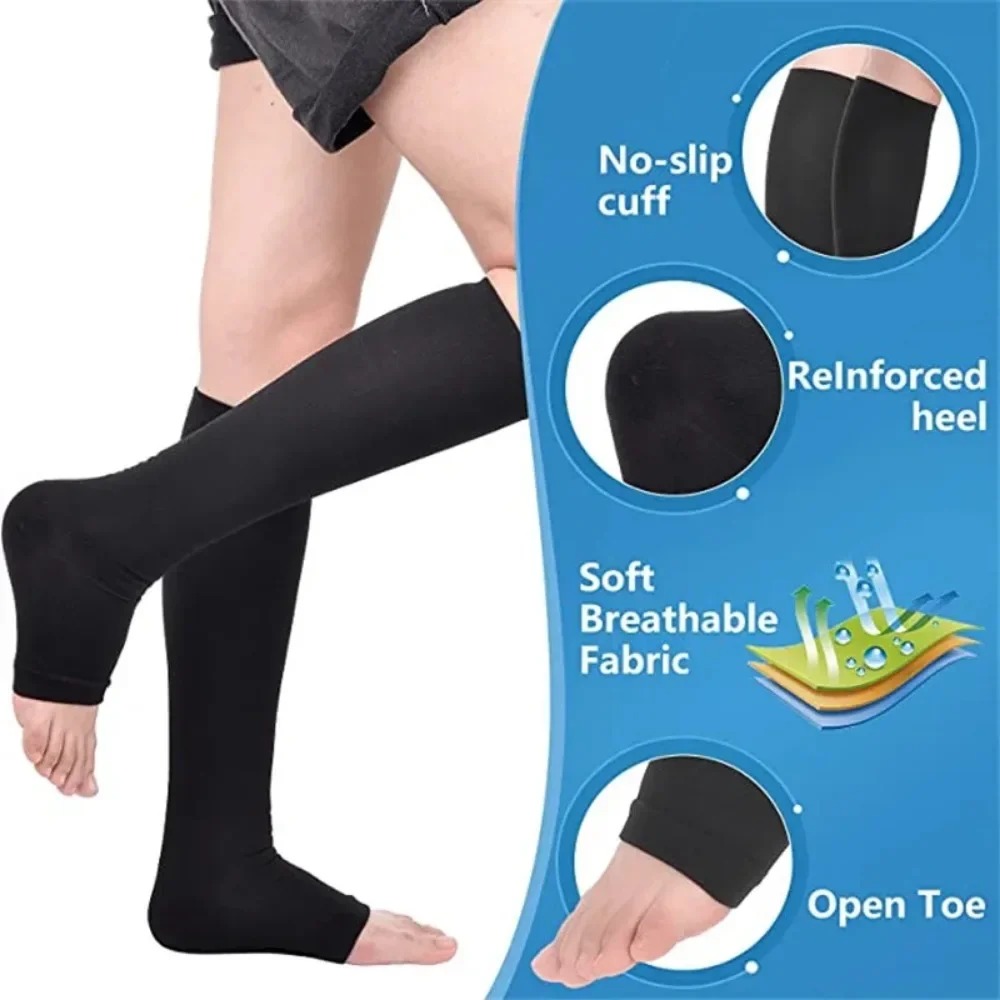 Toeless Compression Socks Medi - Sock Garter Men recension och pris