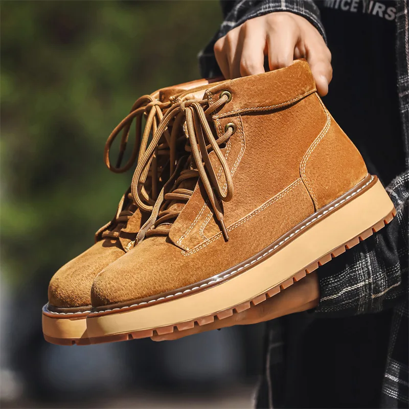 New Autumn Winter Handmade Cow - Men Formal Wear With Boots recension och pris