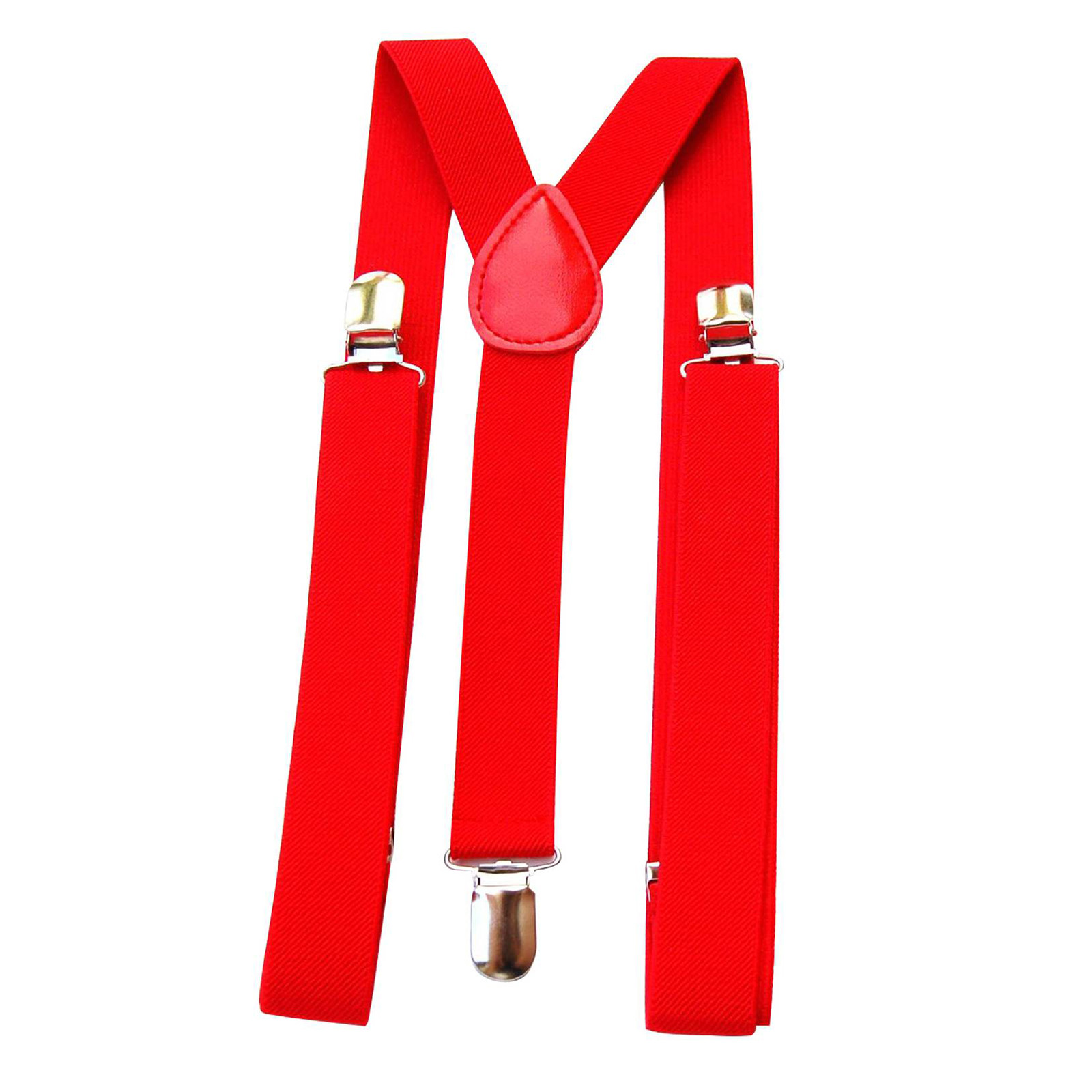 Red Adjustable Suspenders Men  - Men'S Formal Wear With Suspenders recension och pris