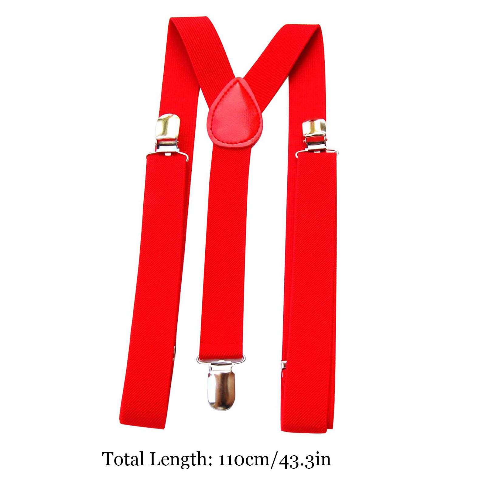 Red Adjustable Suspenders Men  - Men'S Formal Wear With Suspenders recension och pris