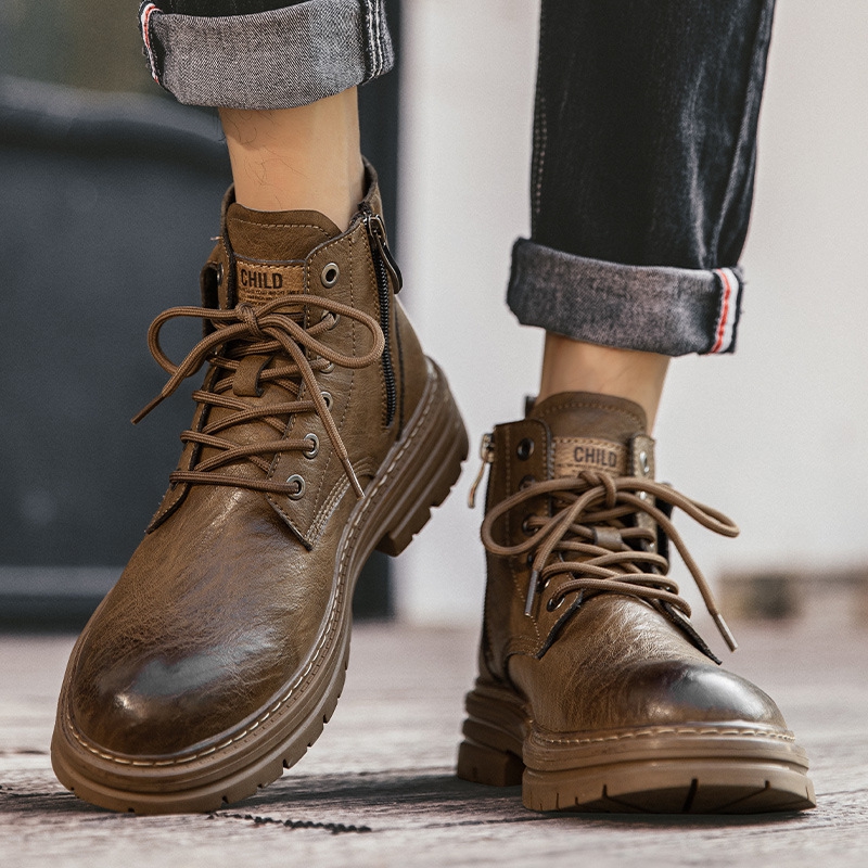 Autumn and Winter warm Men's B - Men Formal Wear With Boots recension och pris